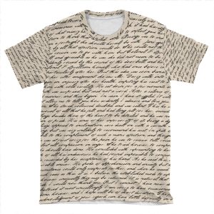 Literature In Print: Pride And Prejudice AOP T-shirt Tee