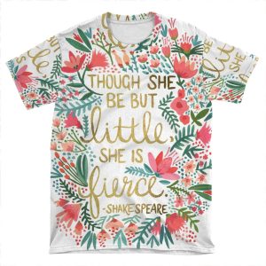 Little & Fierce AOP T-shirt Tee