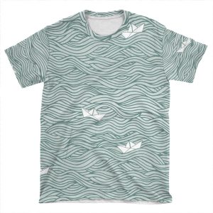 Little Paperboats AOP T-shirt Tee