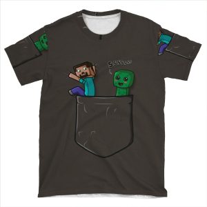 Little Pocket Creeper AOP T-shirt Tee