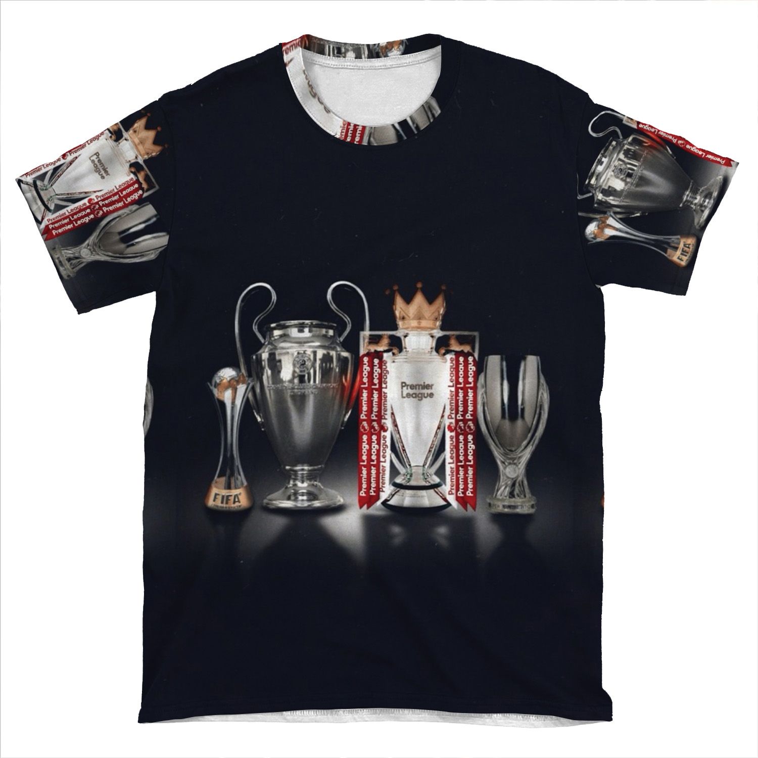 Liverpool Trophies AOP T-shirt Tee
