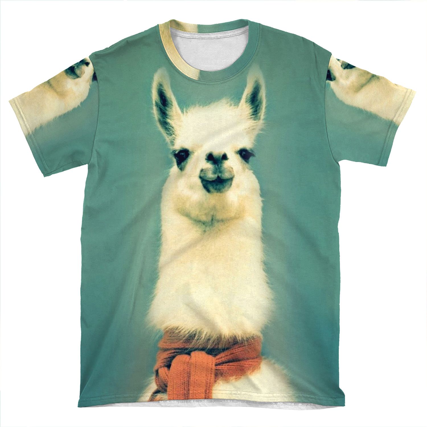 Llama 2 AOP T-shirt Tee