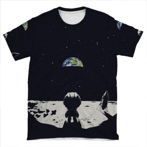 Lonely Space AOP T-shirt Tee