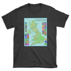 Long Distance Walks of Great Britain and N.Ireland T-shirt Tee