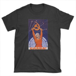 Long Live The Soviet People - The Space Pioneers T-shirt Tee