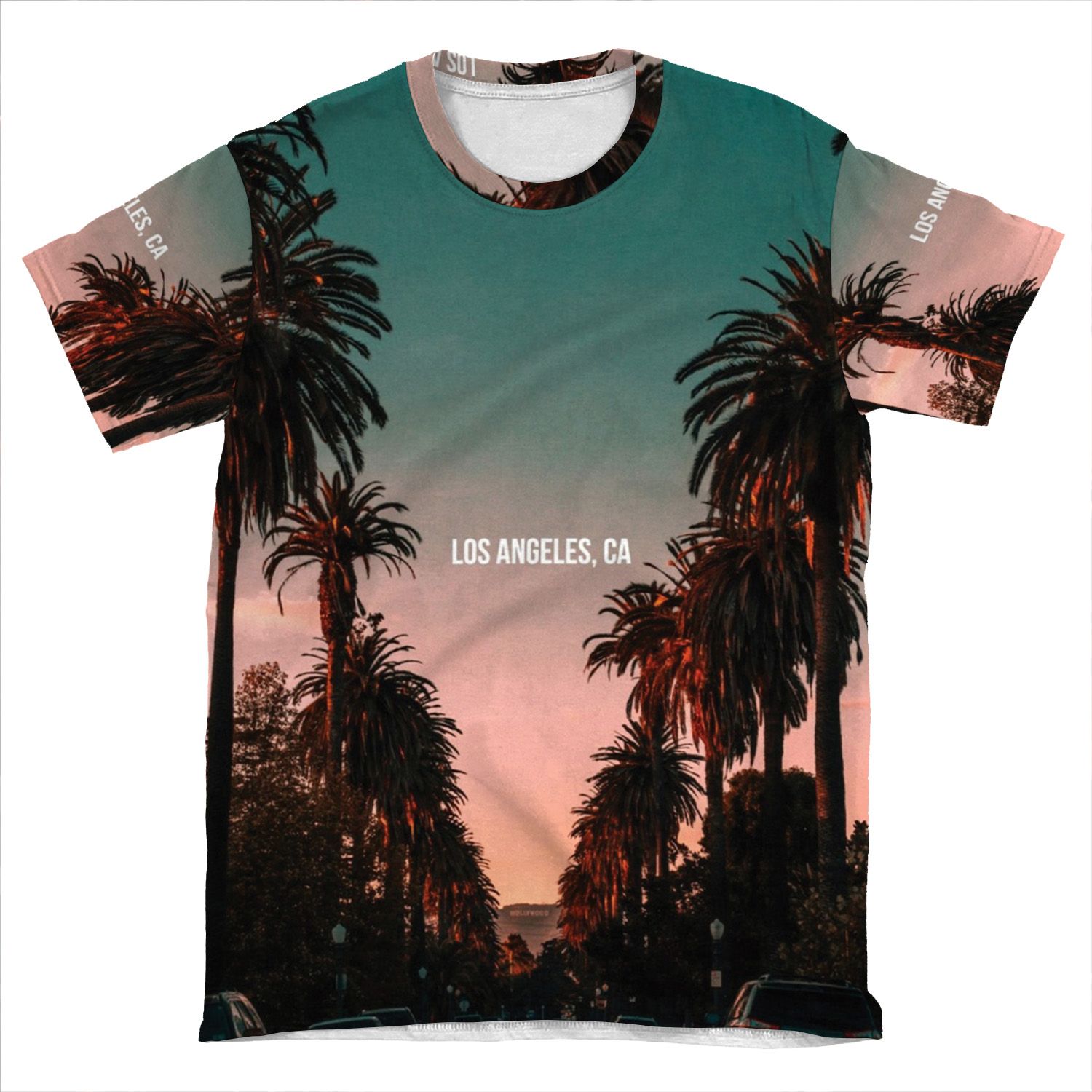 Los Angeles AOP T-shirt Tee