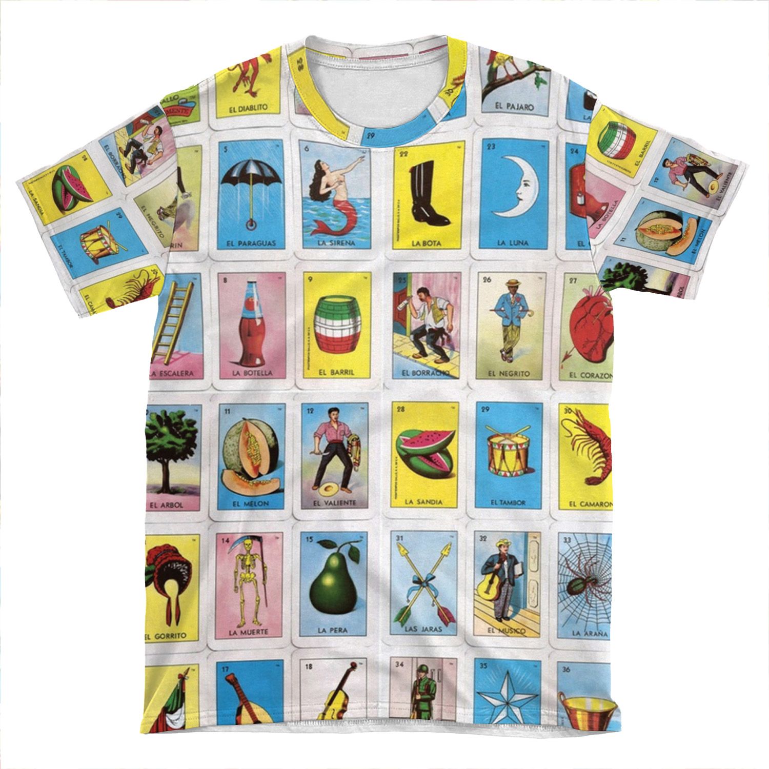 Loteria AOP T-shirt Tee