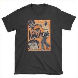 Louis Armstrong Vintage T-shirt Tee