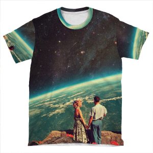 Love AOP T-shirt Tee