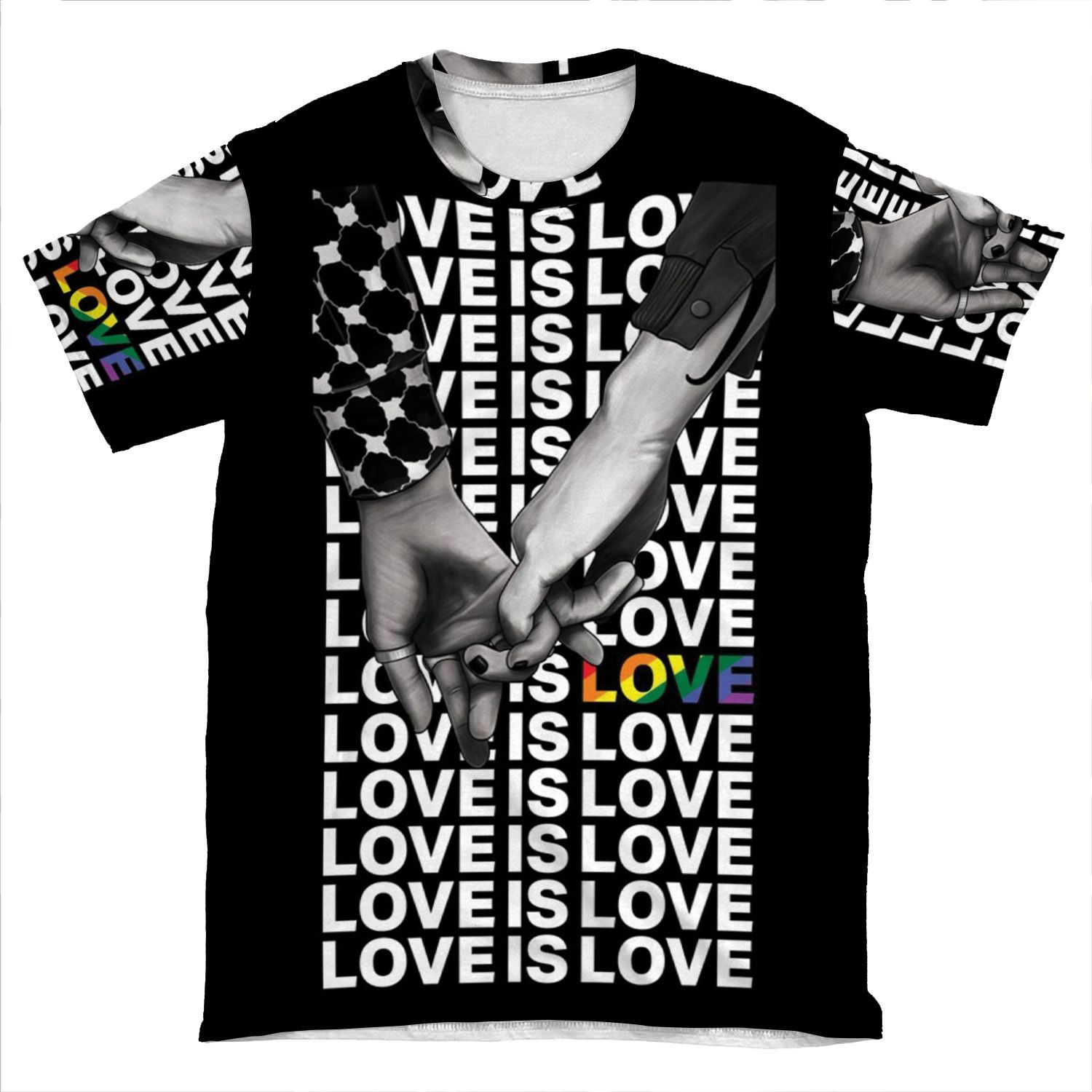Love Is Love 2 AOP T-shirt Tee