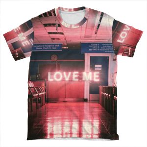 Love Me Design 2 AOP T-shirt Tee
