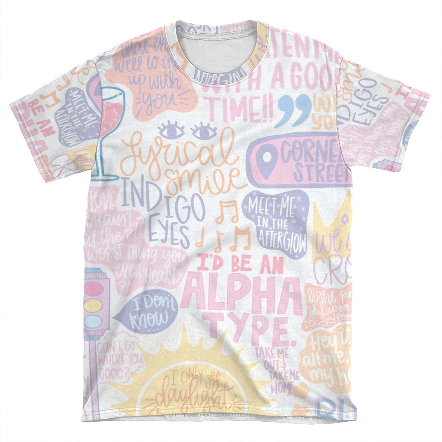 Lover AOP T-shirt Tee