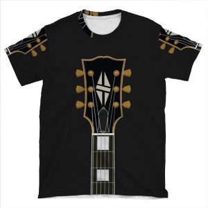 Lp Custom Guitar AOP T-shirt Tee