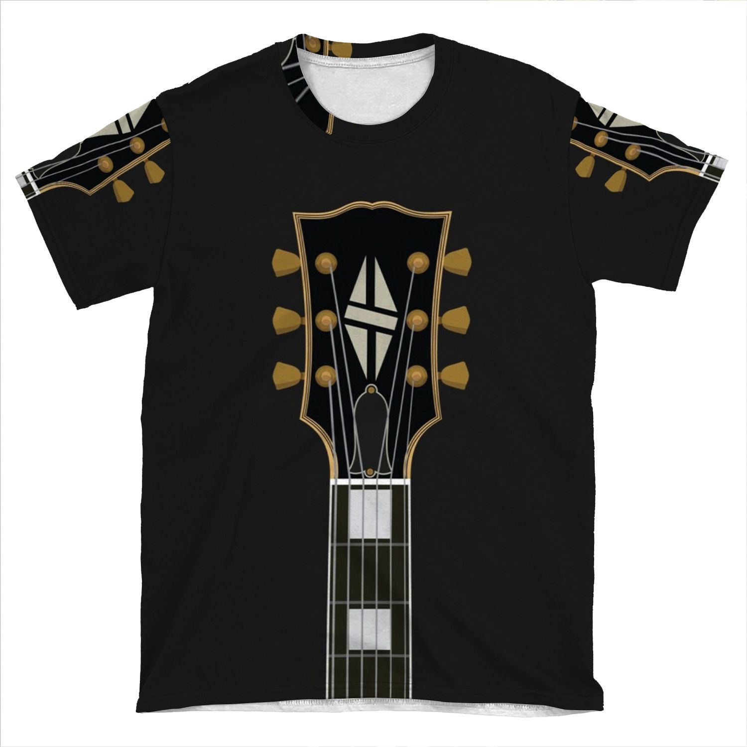 Lp Custom Guitar AOP T-shirt Tee