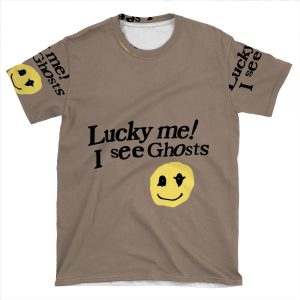 Lucky Me I See Ghosts AOP T-shirt Tee