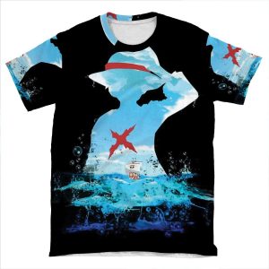 Luffy One Piece AOP T-shirt Tee