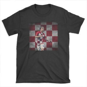 Luka Modric - Croatia Design - World Cup T-shirt Tee