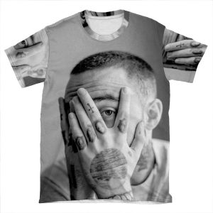 Mac Potrait Face AOP T-shirt Tee