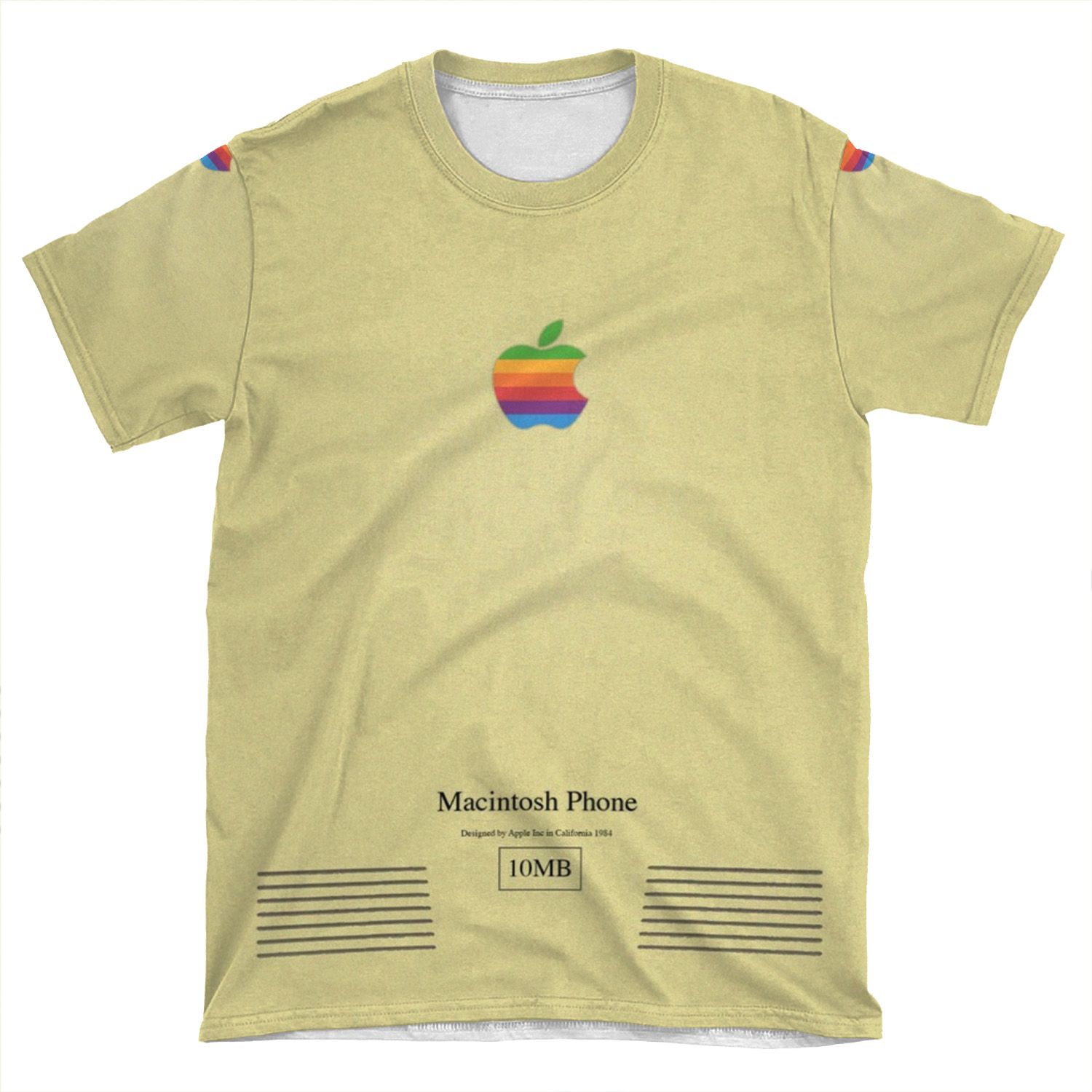 Macintosh Phone AOP T-shirt Tee