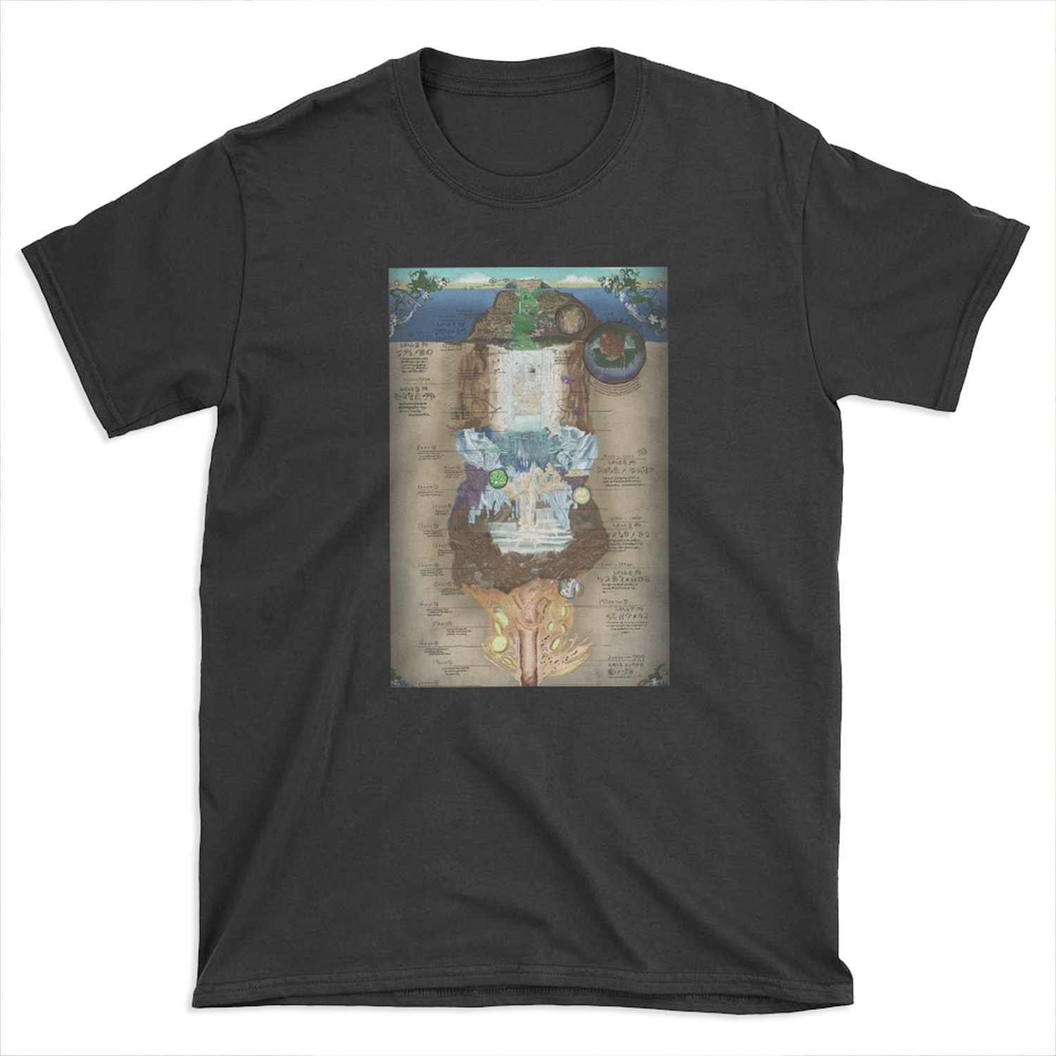 Made in Abyss • Abyss Chart T-shirt Tee