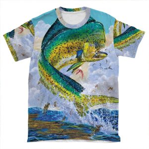 Mahi Hook Up AOP T-shirt Tee