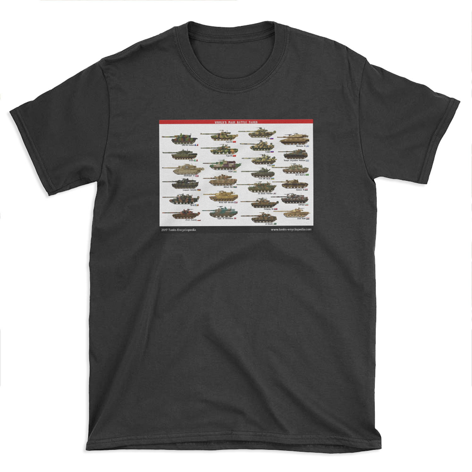 Main Battle Tanks T-shirt Tee
