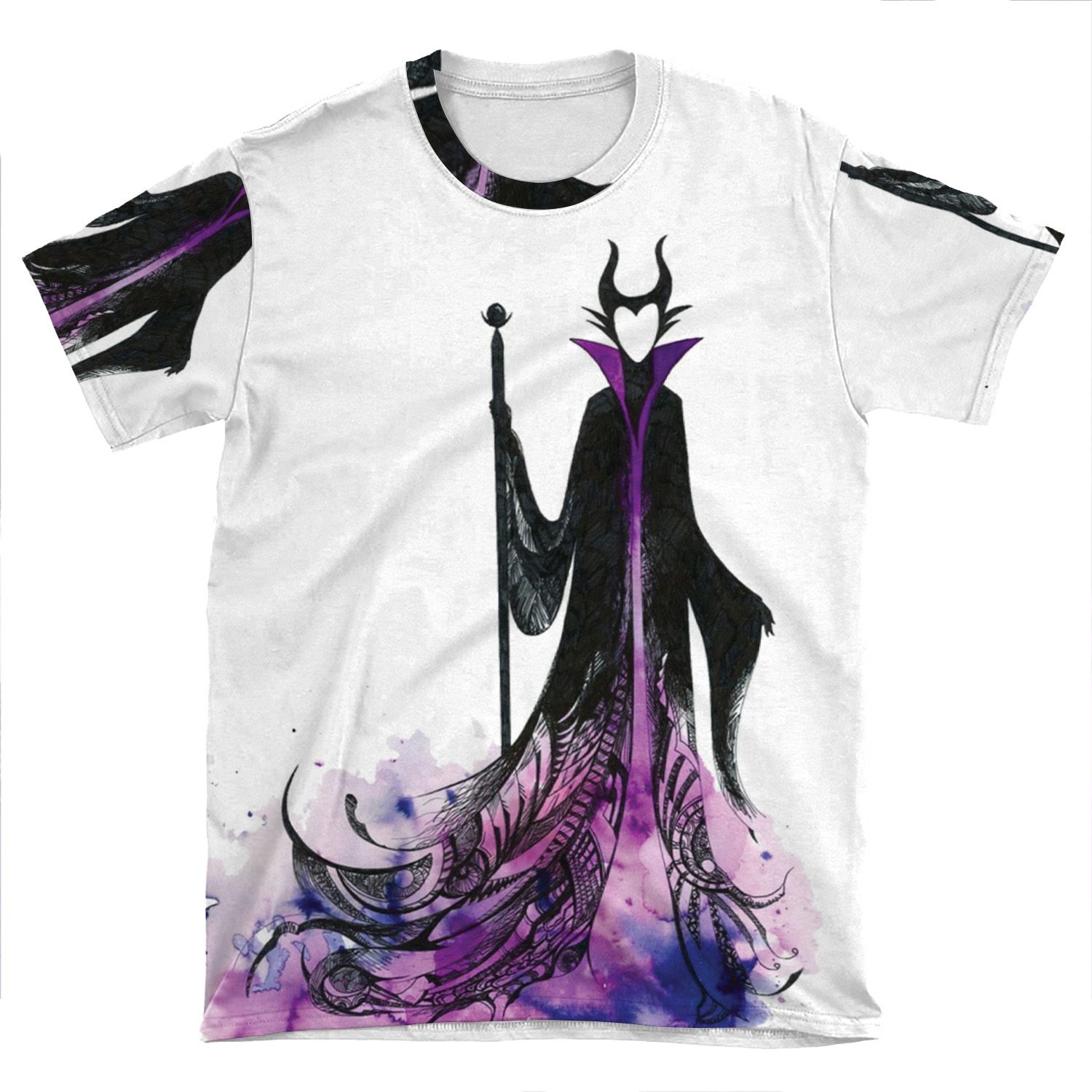 Maleficent AOP T-shirt Tee