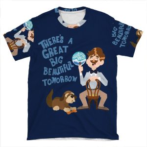 Man Has A Dream AOP T-shirt Tee