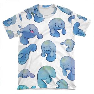 Manatees AOP T-shirt Tee
