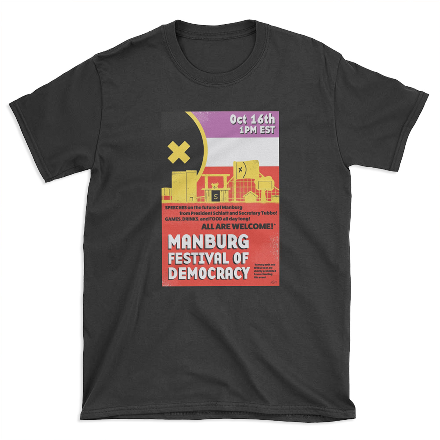 Manburg Festival T-shirt Tee