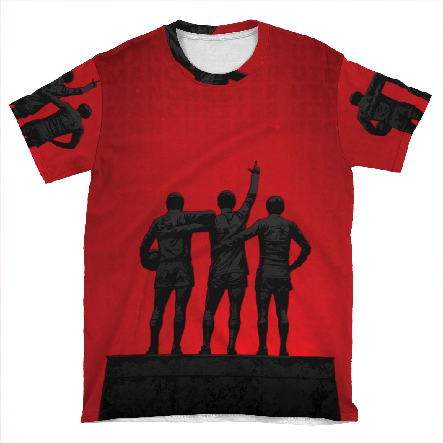 Manchester United - Best, Law, Charlton #2 AOP T-shirt Tee