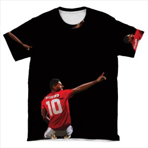 Manchester United's Marcus Rashford AOP T-shirt Tee