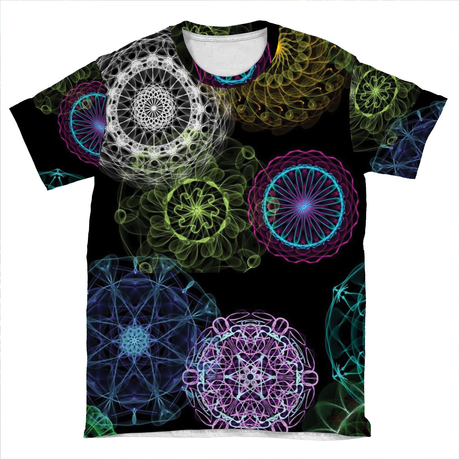 Mandala Pattern AOP T-shirt Tee