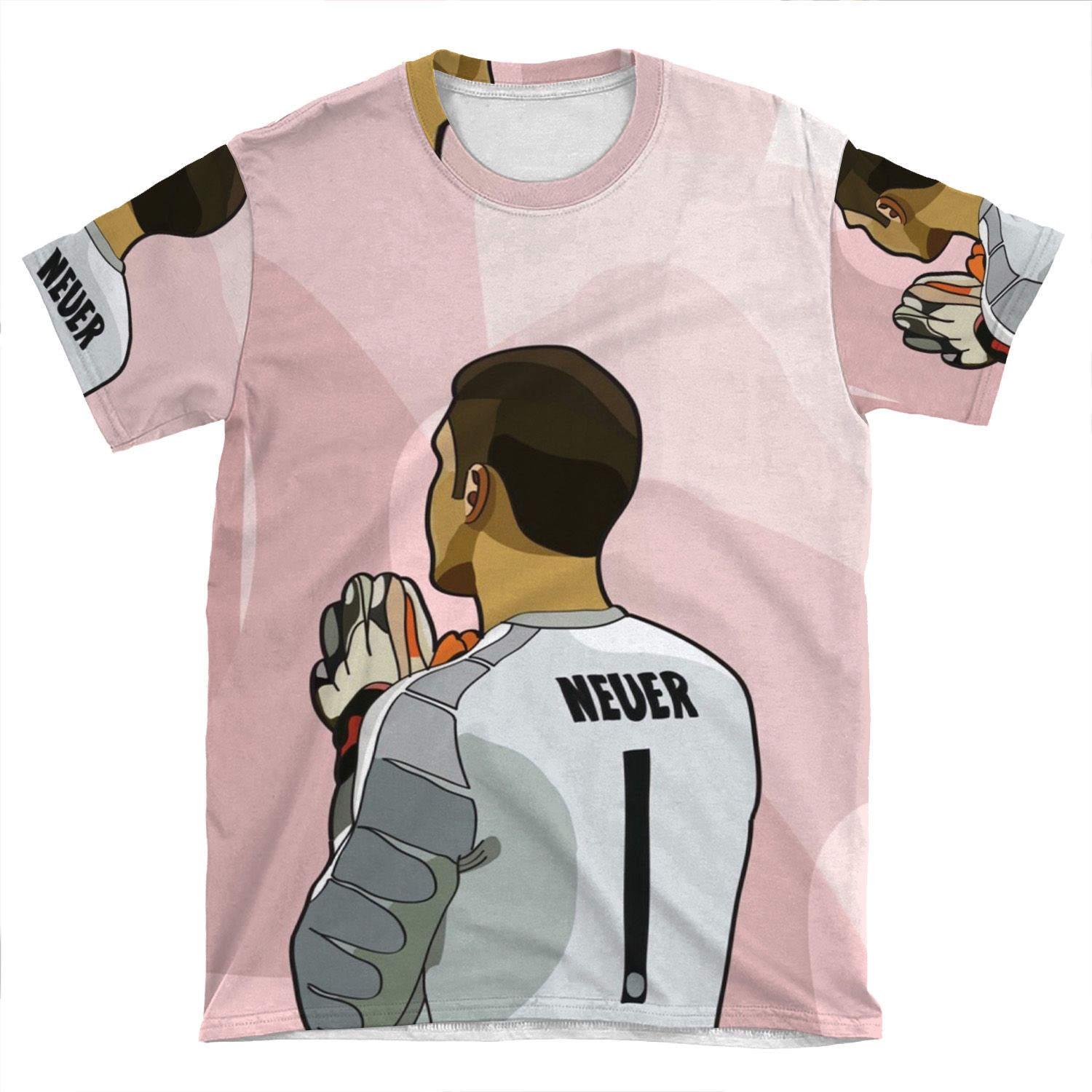 Manuel Neuer - Nummer Eins AOP T-shirt Tee