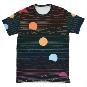 Many Lands Under One Sun AOP T-shirt Tee