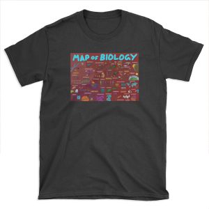 Map of Biology T-shirt Tee