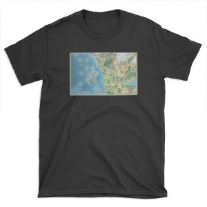 Map of the sword coast T-shirt Tee
