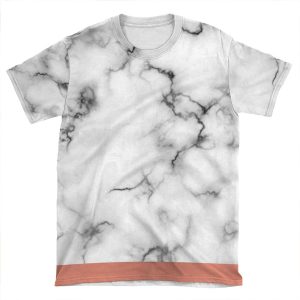 Marble & Copper AOP T-shirt Tee