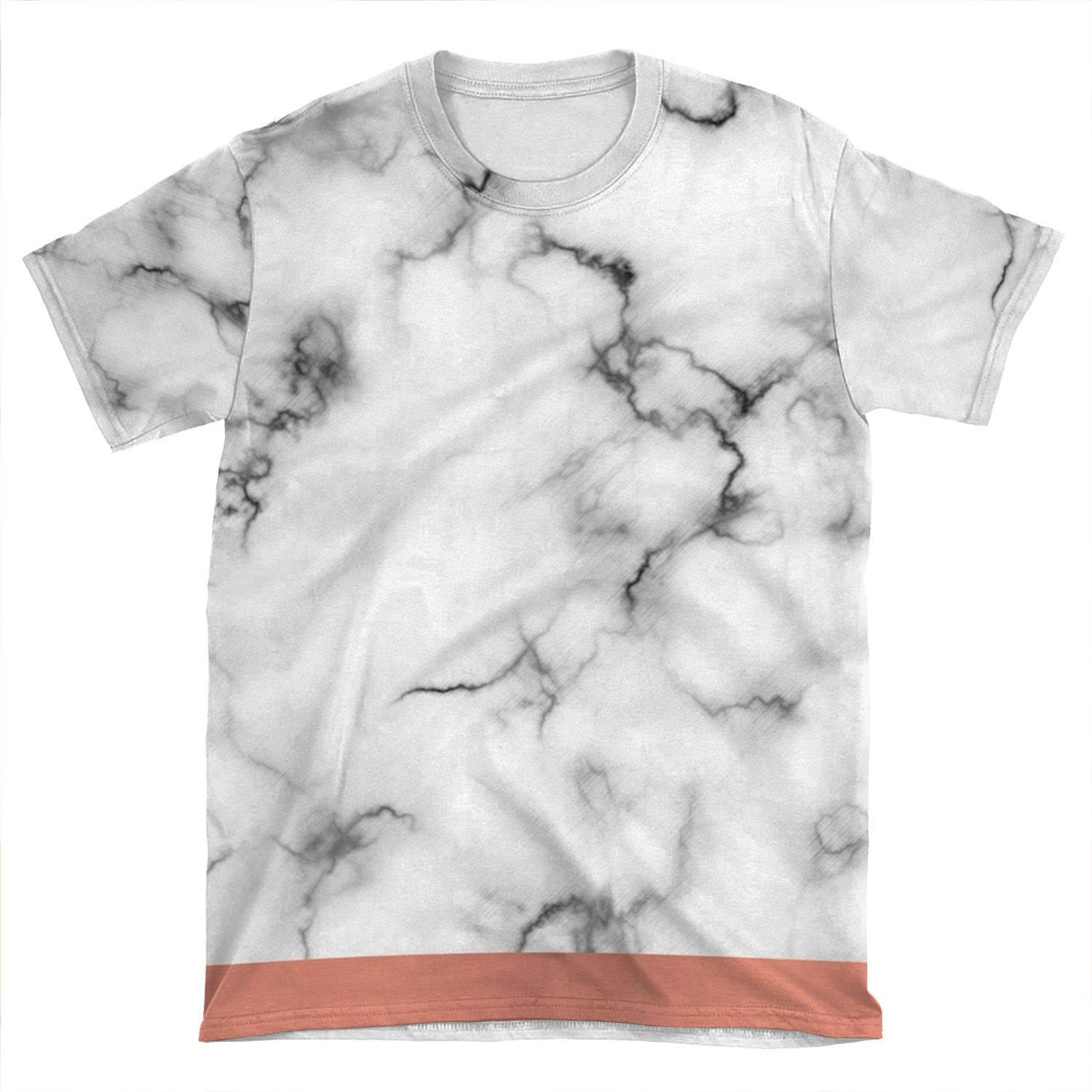 Marble & Copper AOP T-shirt Tee