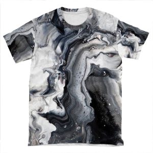 Marble AOP T-shirt Tee