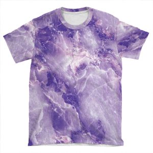 Marble - Purple [Iphone ] AOP T-shirt Tee