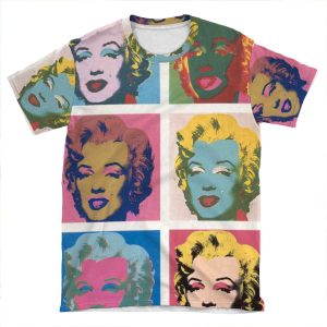 Marilyn Monroe By Andy Warhol AOP T-shirt Tee