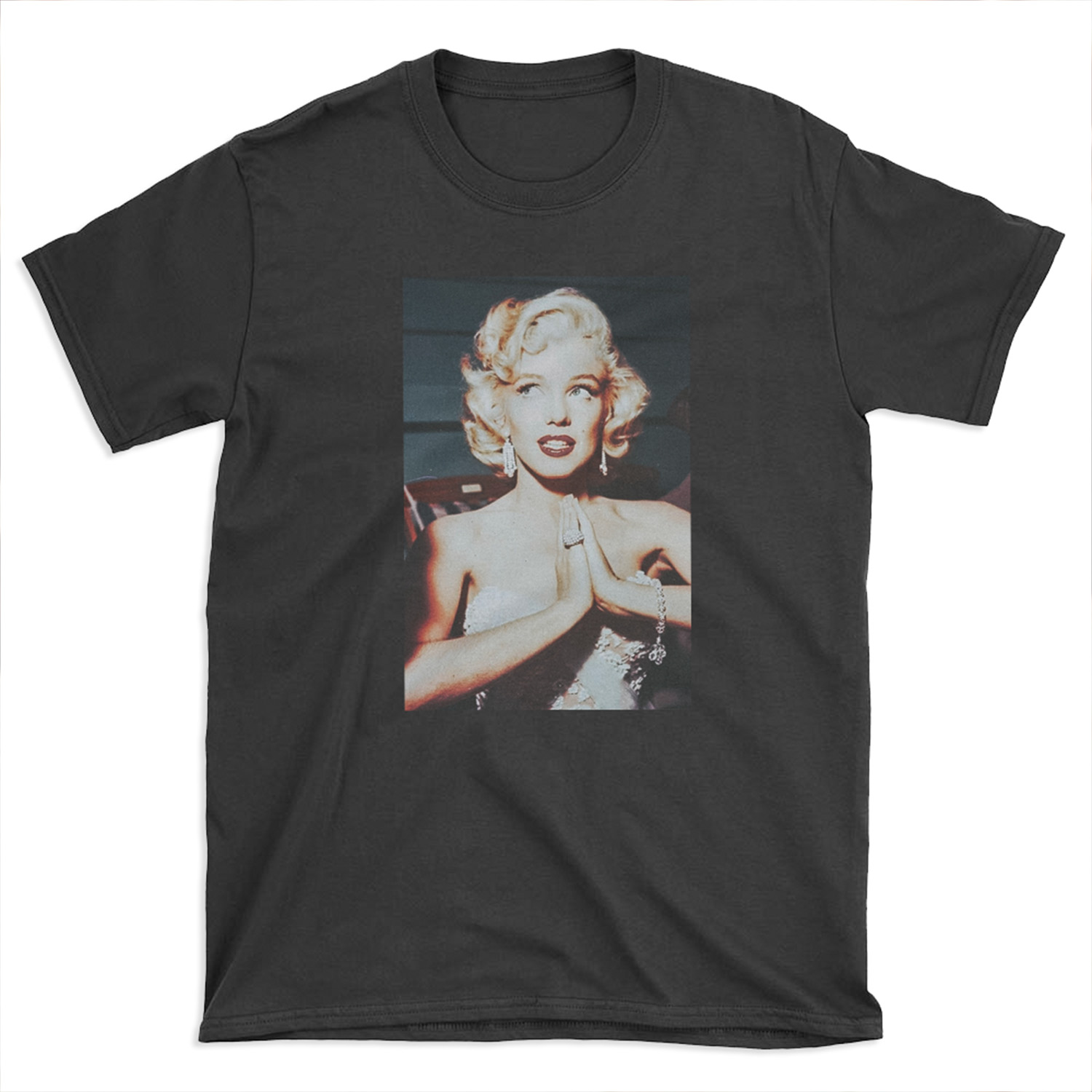 Marilyn Monroe in Praying Pose T-shirt Tee