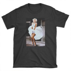 MARILYN MONROE: Scene of her Skirt Blowing Up Print T-shirt Tee