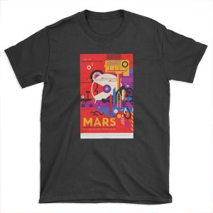 Mars - NASA/JPL Travel T-shirt Tee