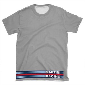Martini Racing Horizontal Stripe 2 AOP T-shirt Tee