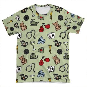 Martinis And Medicine AOP T-shirt Tee