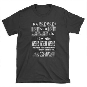 Masculin Féminin (1966 film) Jean Luc Godard T-shirt Tee