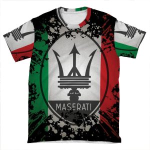 Maserati 2 AOP T-shirt Tee