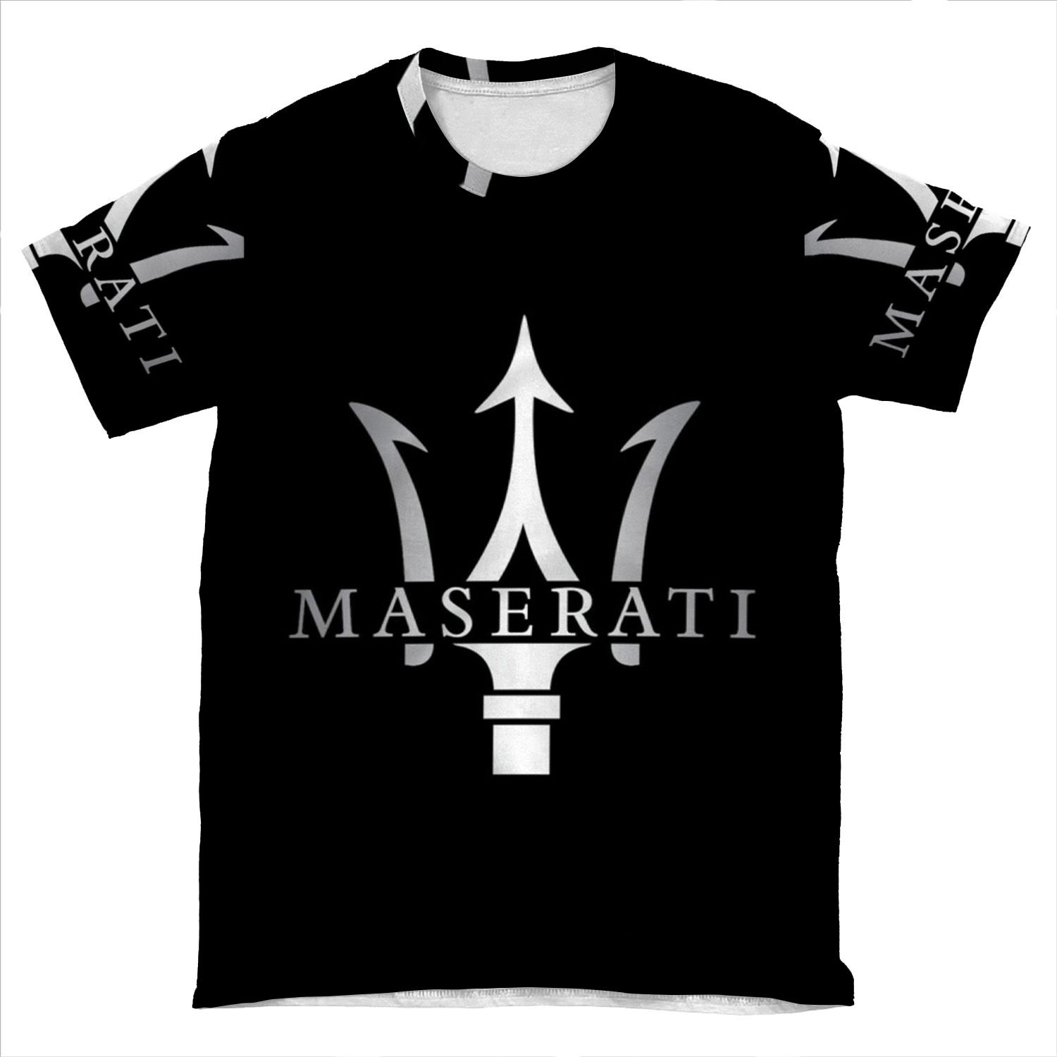 Maserati Logo AOP T-shirt Tee